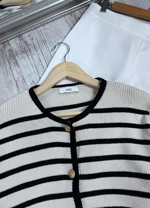 Кардиган в полоску от m&amp;s 3