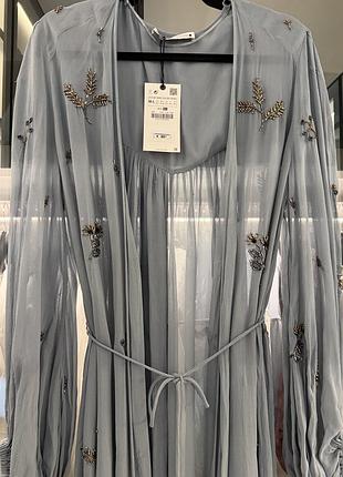 Сукня халат zara 3