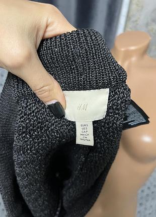 Чорні мінішорти від бренду h&m 3
