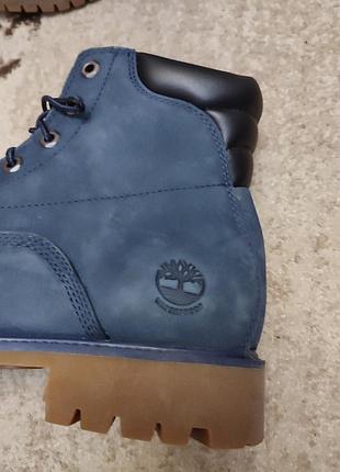 Черевики чоловічі timberland сині 2