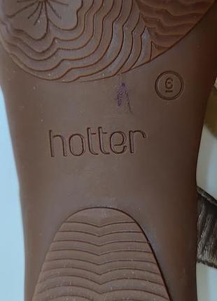Кожаные босоножки hotter,39р-р. 4