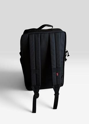 Levi’s l-pack standard backpack black оригінал новий чоловічий жіночий рюкзак портфель наплічник чорний міський повсякденний водонепроникний левайс 6