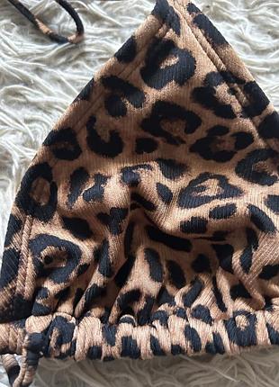 Купальник-бікіні принт леопард 3