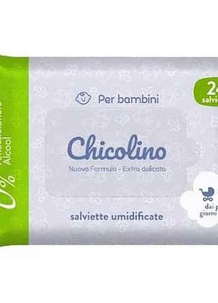 Салфетки влажные для детей 24шт тм chicolino