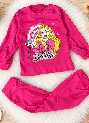 Пижама для девочки малиновая вараби 20368