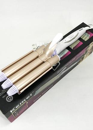 Современная плойка для завивки, многофункциональные плойки для волос плойка локонов и утяжки волос zp-14 5