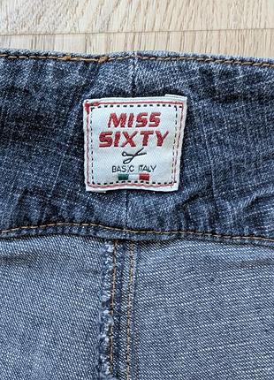 Стильные джинсы клеш miss sixty basic italy роз 30 3