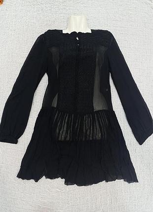 Isabel marant платье прозрачное вискоза 36🖤