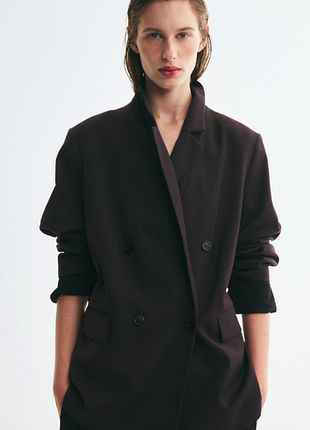 Піджак двобортний жіночий h&m розмір 3xl