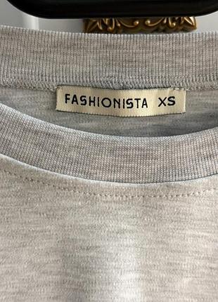 Укорочений лонгслив fashionista. розмір: xs