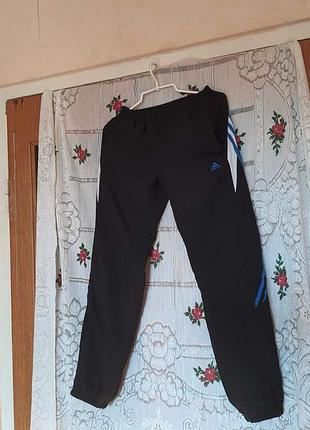 Супер штаны спортивные синие р.30\l индонезия,adidas