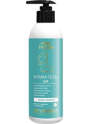 Гели для интимной гигиены 300мл интим-гель soft тм triuga