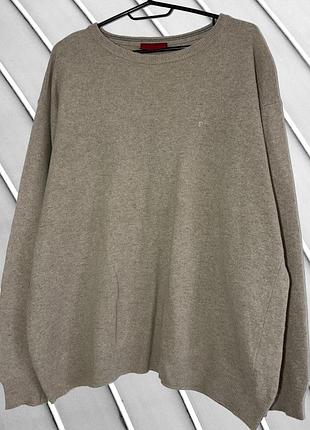 Мужской бежевый шерстяной свитер pierre cardin eu 56 xl xxl 54 56 пьер карден шерстяной зимний джемпер pierre cardin eu56 56