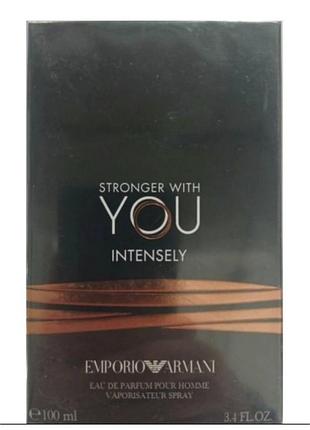 Парфюмированная вода giorgio emporio armani stronger with you intensely eau de parfum 100 мл