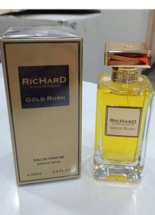 Парфум richard maison gold rush eau de parfum 100 мл.елитные.vip