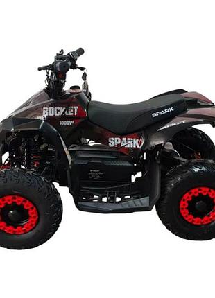 Квадроцикл з електродвигуном spark rocket 1000w 4