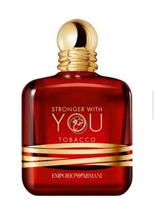 Парфумована вода stronger with you tobaco by armani 100мл.
