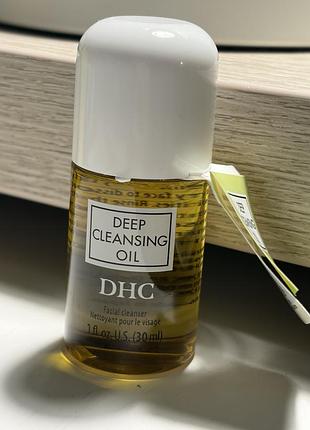 Dhc deep cleansing oil - очищуюча олійка для обличчя 30 мл