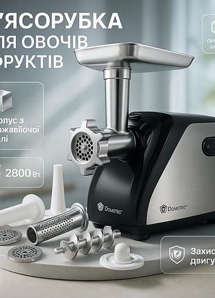 Электромясорубка с насадками для ковбас, мясорубки для ресторанов мясорубка наполнения колбас pr-81