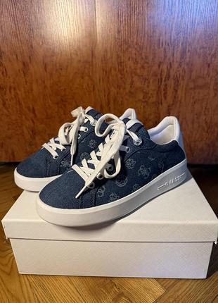 Кросівки жіночі guess jeans сині