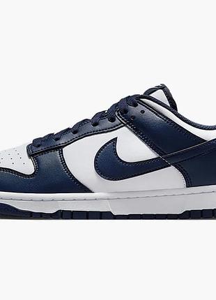 Темно-сині nike dunk оригінал 2