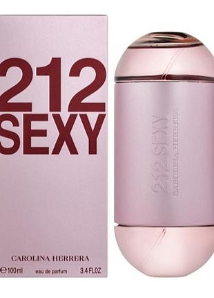 Парфумована вода carolina herrera 212 sexy woman 100 мл,женские.елітні.