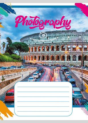 Тетрадь общая "фотография" 096-959044k-5 в клетку, 96 листов