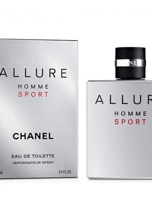 Парфумована вода chanel allure homme sport 100 мл, чоловічі