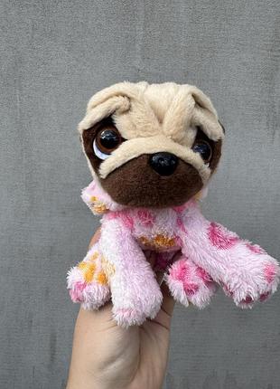 М'яка іграшка-мопс із серії pugsley від британського бренду keel toys