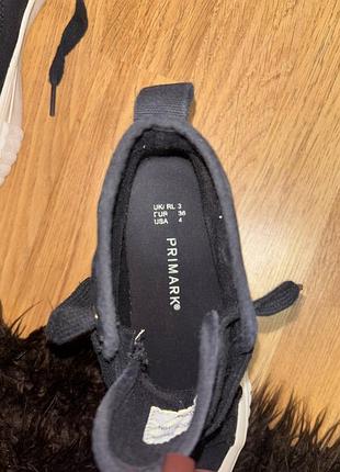 Кеди жіночі primark чорні 6