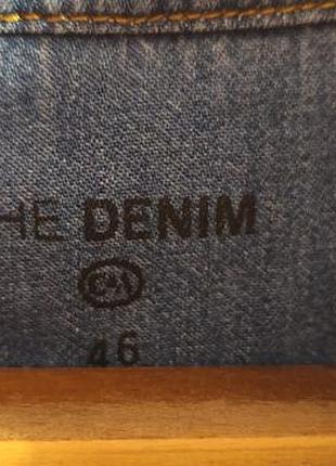 Стильна джинсова сорочка c&amp;a (the denim) 5