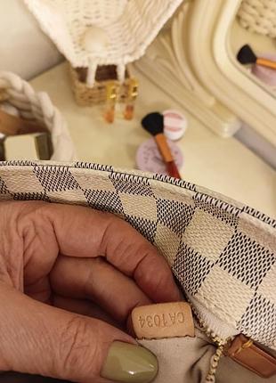 Сумка в стилі бренду шахматка світла 6
