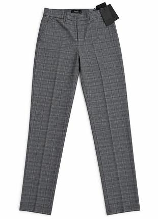 Брюки жіночі collins basic сірі в клітинку, розмір 36