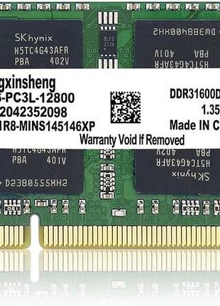 Yongxinsheng 8gb ddr3l 1.35v 1600mhz pc3l-12800s оперативна пам'ять 8 гб ддр3л 1600 мгц для ноутбука