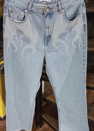 Джинсы багги pull &amp; bear. 2