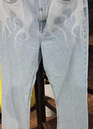 Джинсы багги pull &amp; bear. 4