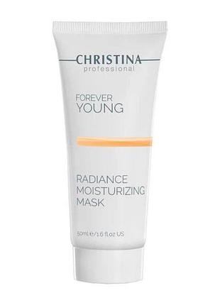 Зволожувальна маска «сяяння» christina forever young radiance moisturizing mask 50 мл