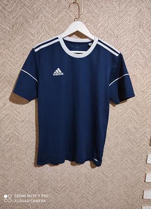 Футболка чоловіча adidas синя 4