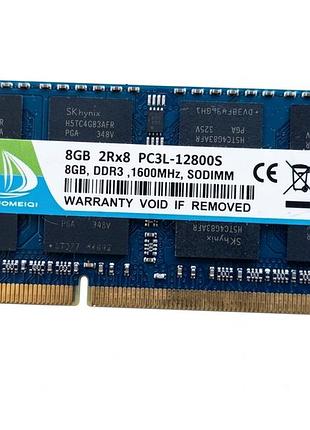 Duomeiqi 8gb ddr3l 1.35v 1600mhz pc3l-12800s оперативна пам'ять 8 гб ддр3l 1600 мгц для ноутбука