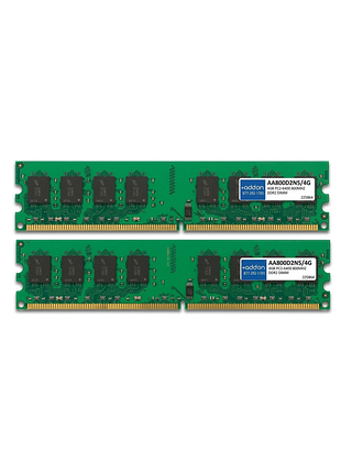 Пара 8 гб (4гбx2) addon ddr2 800мгц (aa800d2n5/4g) оперативна пам'ять 8 гб ддр2 800 мгц для пк