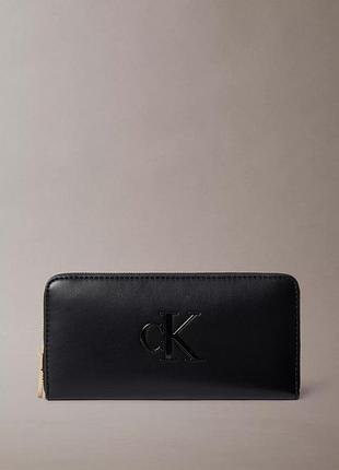 Calvin klein кошелек black