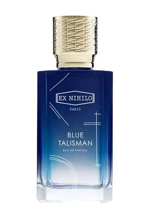 Парфумована вода ex nihilo blue talisman 100 мл,унисекс