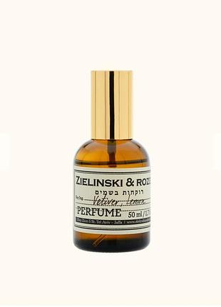 Парфум vetiver & lemon, bergamot zielinski & rozen 100мл