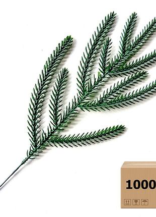 Гілочка лита araucaria 9-ка 36 см зелена — лита pe хвоя, ящик 1000 шт.