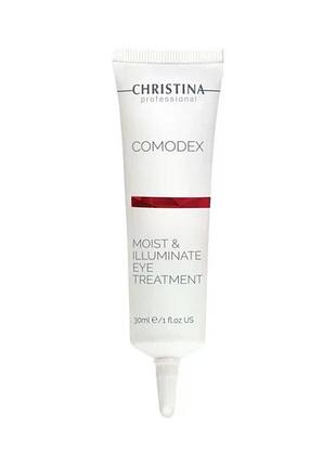 Увлажняющий крем для зоны вокруг глаз christina comodex moist and illuminate eye treatment 30 мл