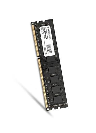 Zebronics 8gb ddr3 1600mhz (zeb-d30816a) оперативна пам'ять 8 гб ддр3 1600 мгц для пк