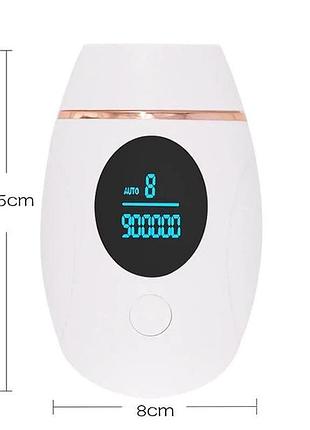 Лазерный эпилятор depilator laser 36 вт 8 уровней 900000 вспышек mx-80