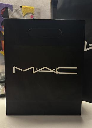 Пакети mac cosmetics чорні 2шт 2