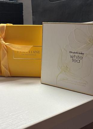 Коробки elizabeth arden та l'occitane пакувальні