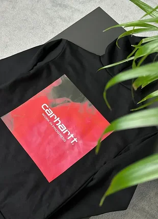 Худи carhartt red gradient 5